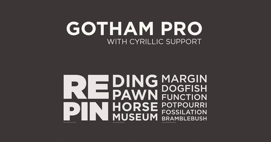 Gotham Pro Font