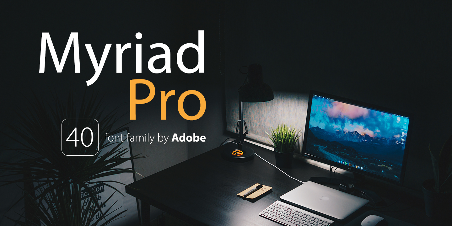 Myriad Pro Font