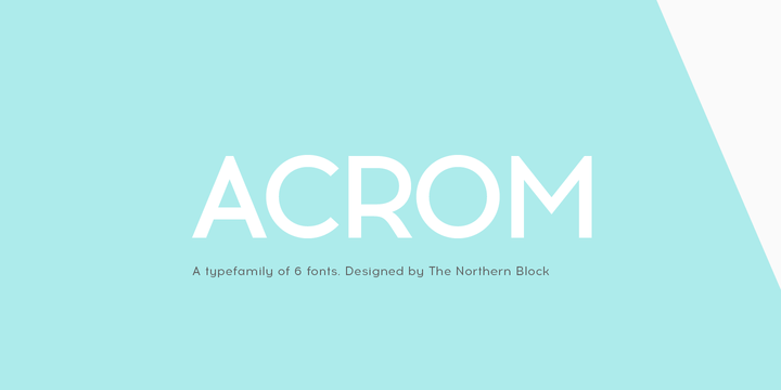 Acrom Font
