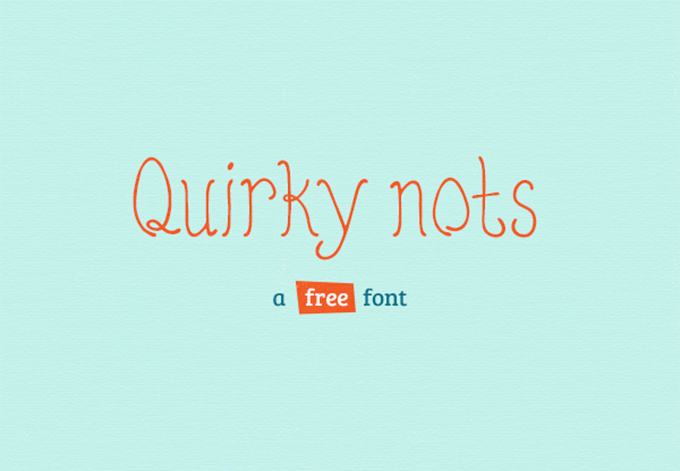 Quirky Nots Font