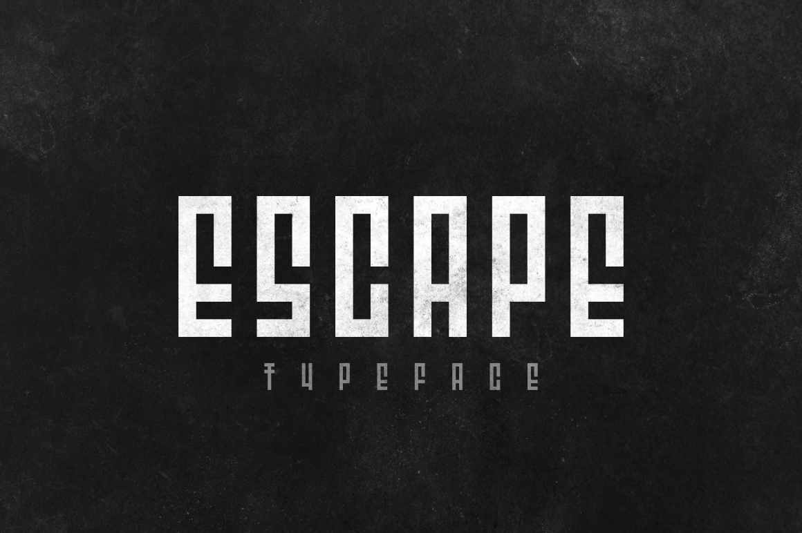 Escape Font