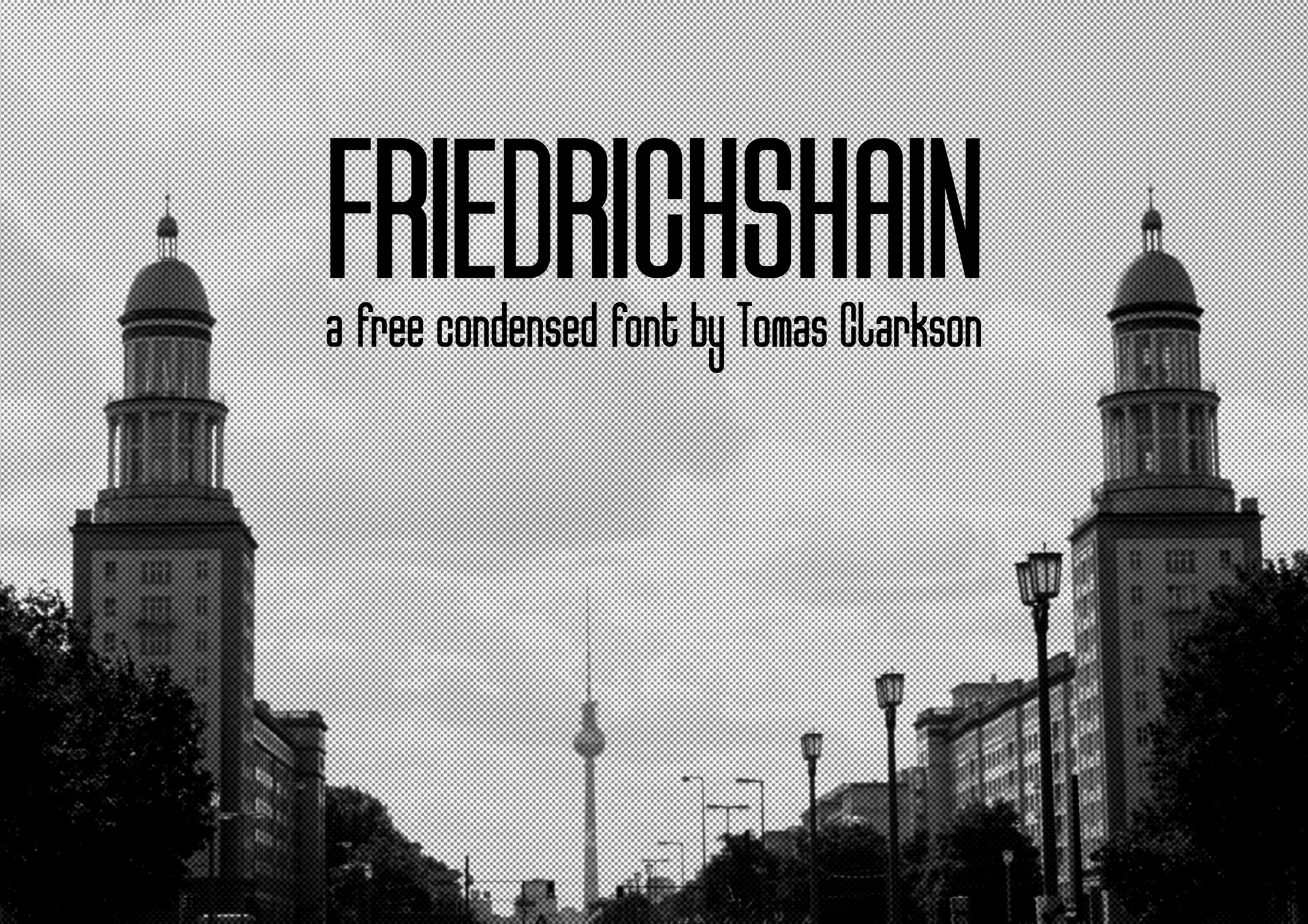 Friedrichshain Font