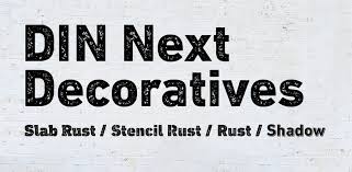 DIN Next Decorative Font