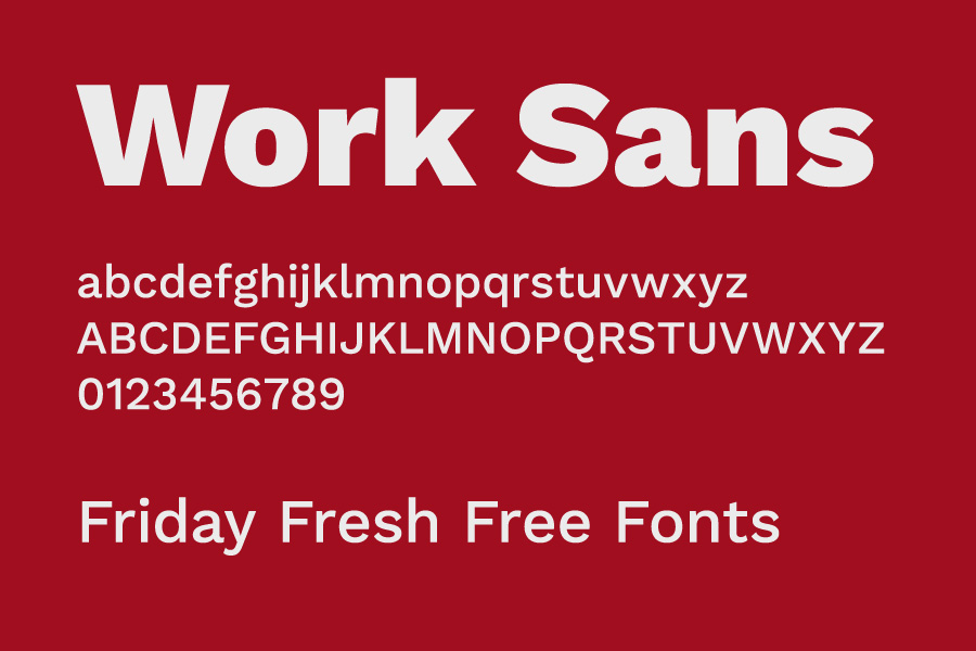 Work Sans Font