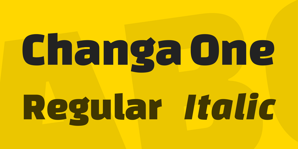 Changa Font