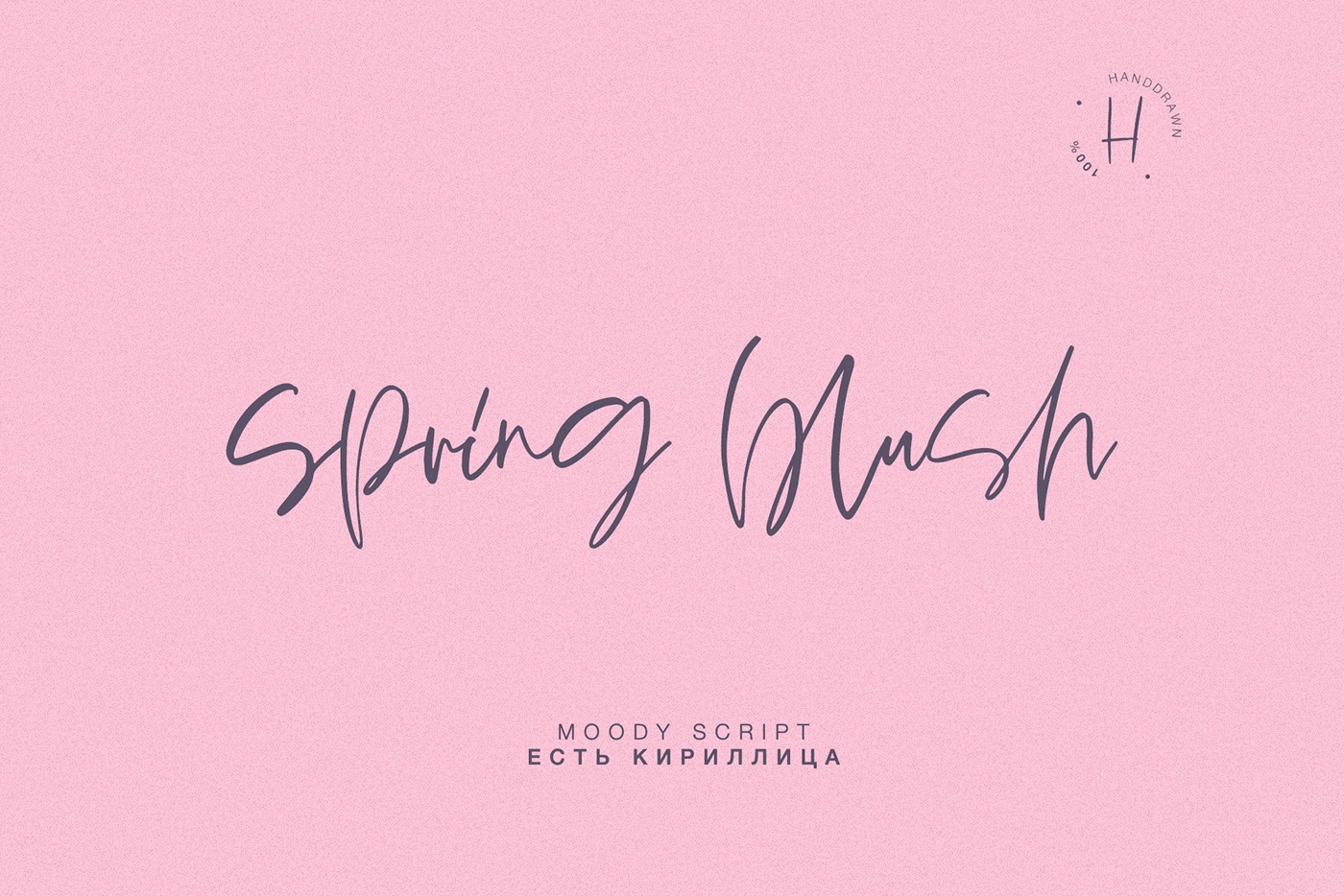 Spring blush Font