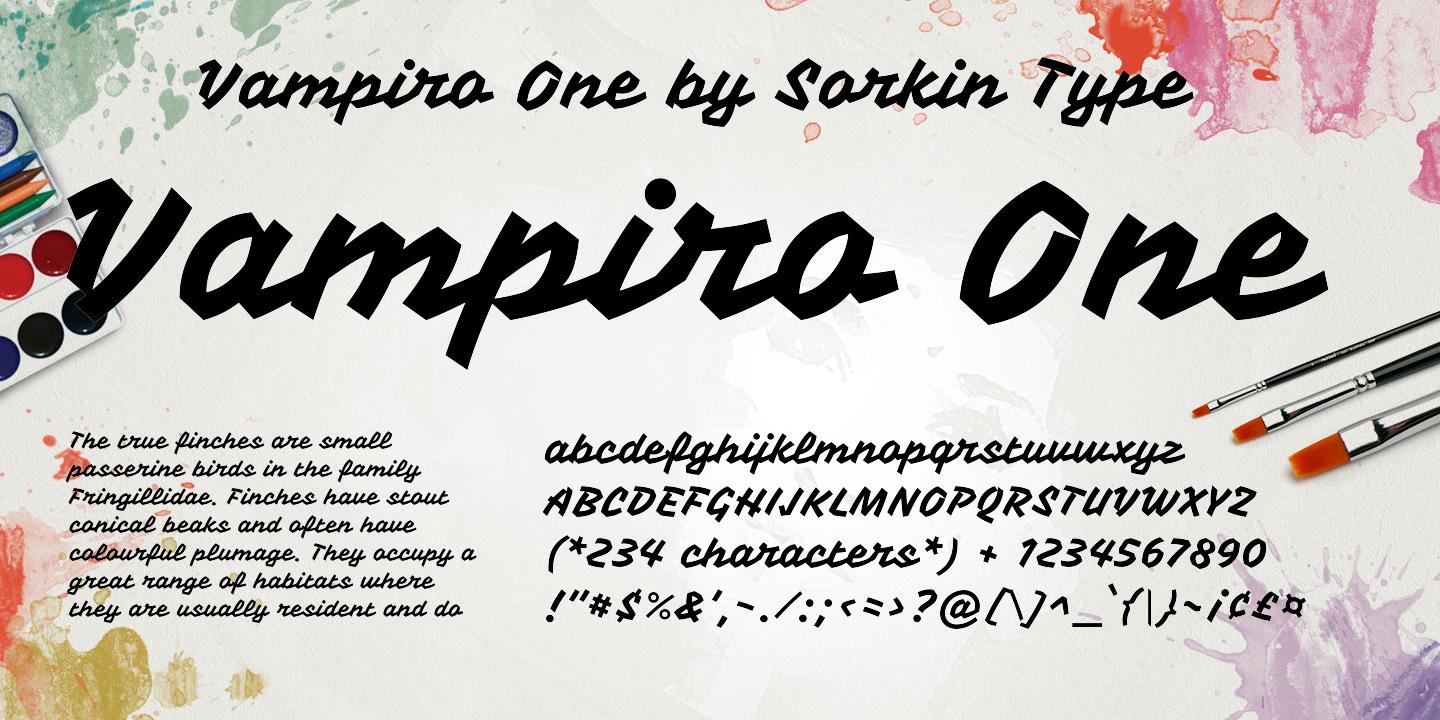 Vampiro One Font