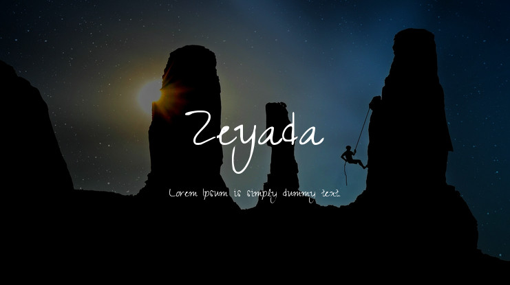 Zeyada Font