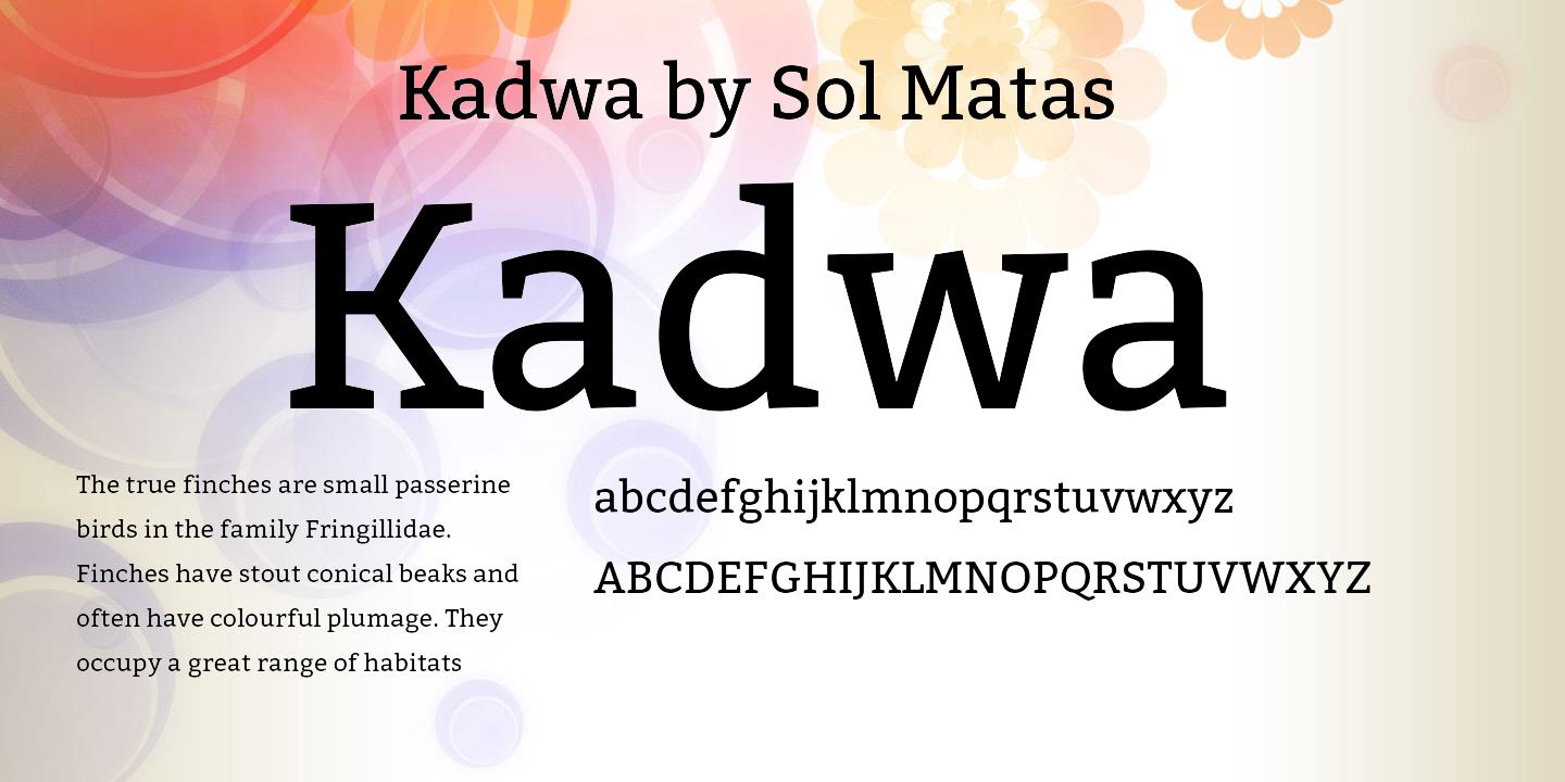 Kadwa Font