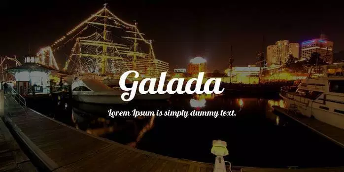 Galada Font