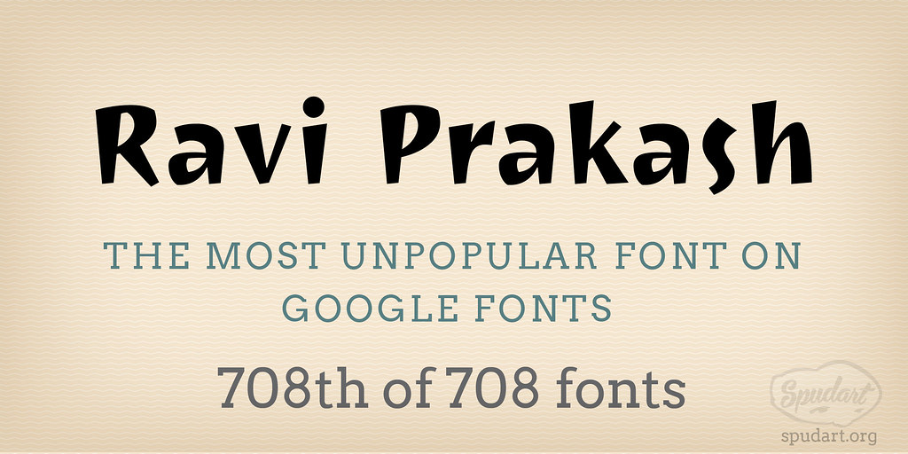 Ravi Prakash Font