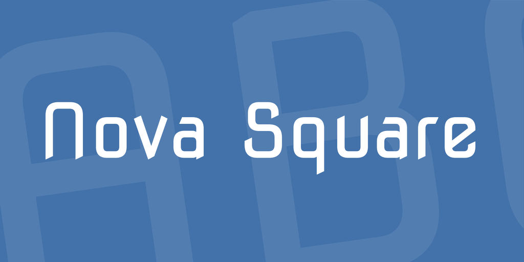 Nova Square Font