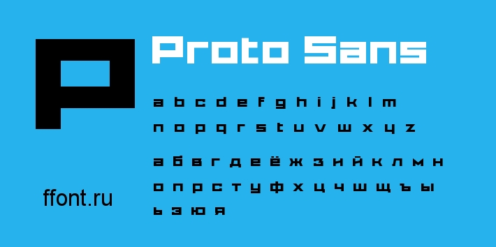 Proto Sans Font