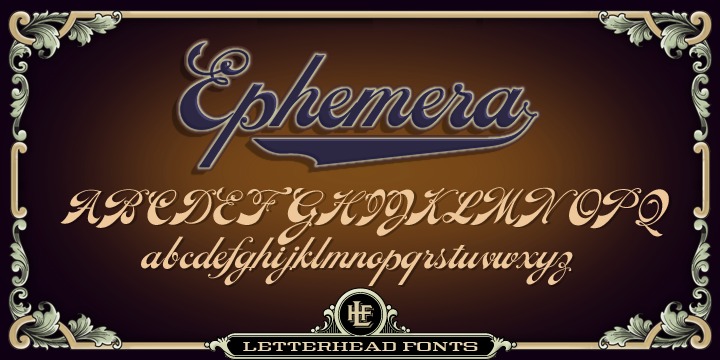 LHF Ephemera Font