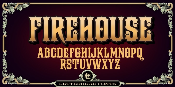 LHF Firehouse Font