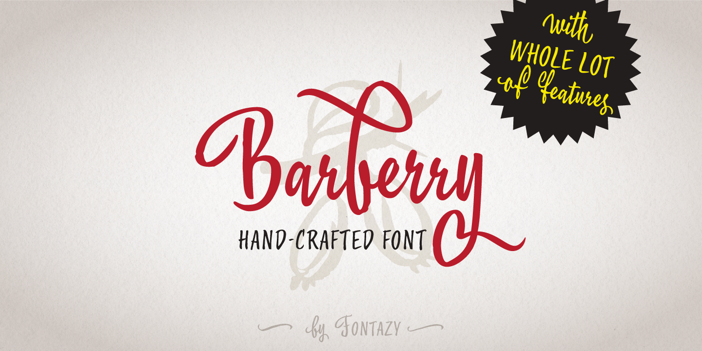 Barberry Font