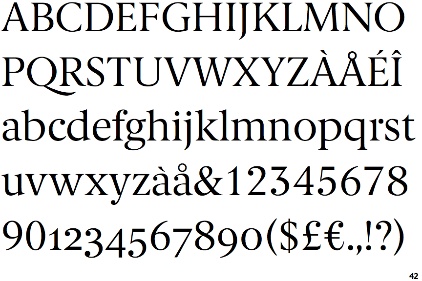 Berlingske Serif Font