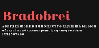 Bradobrei Font