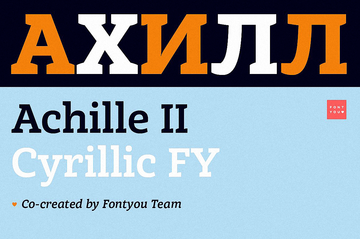 Achille II Cyr FY Font