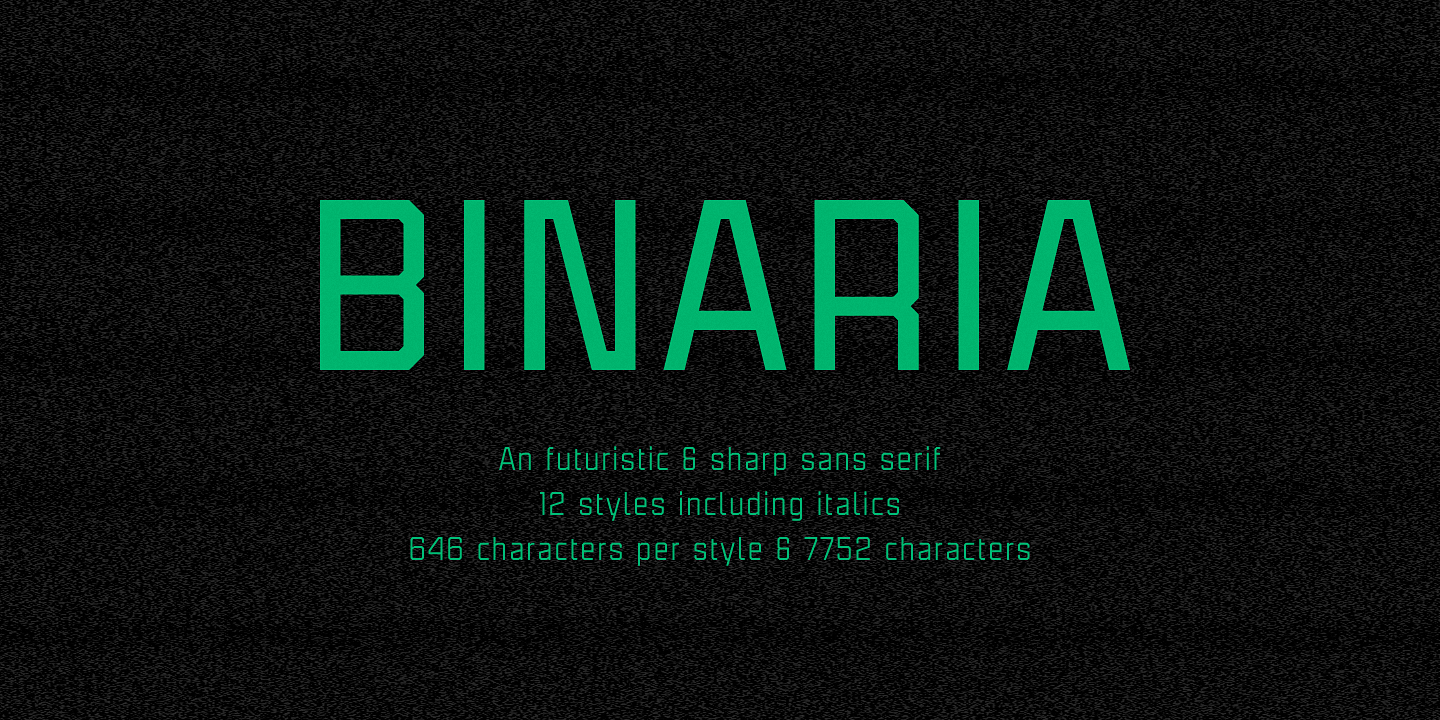 Binaria Font