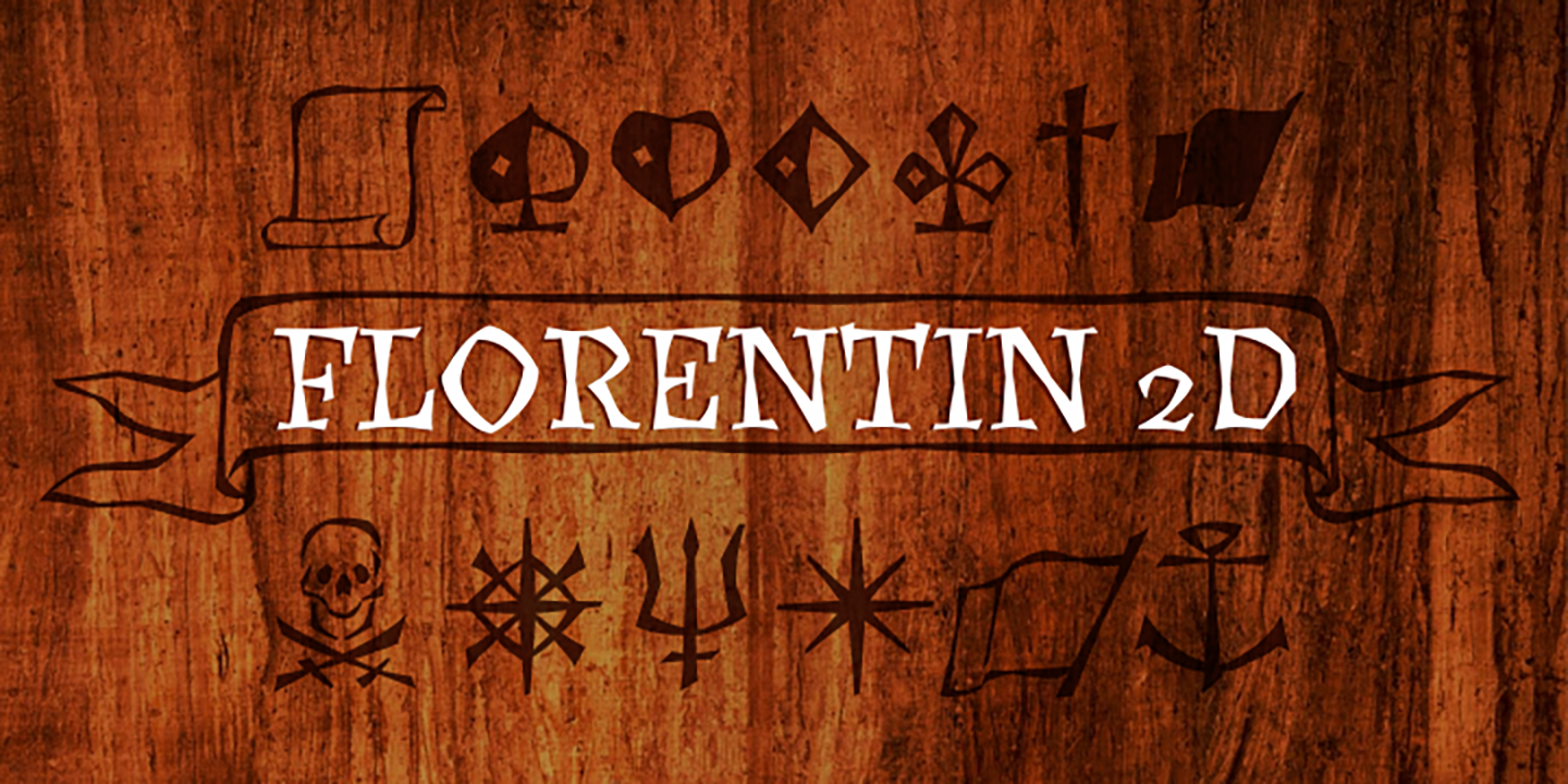 Florentin 2D Font