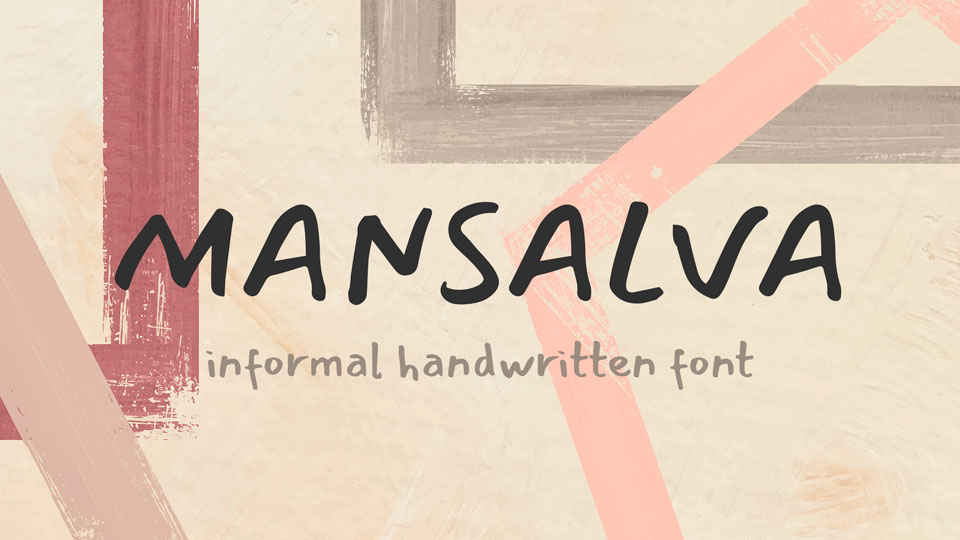 Mansalva Font