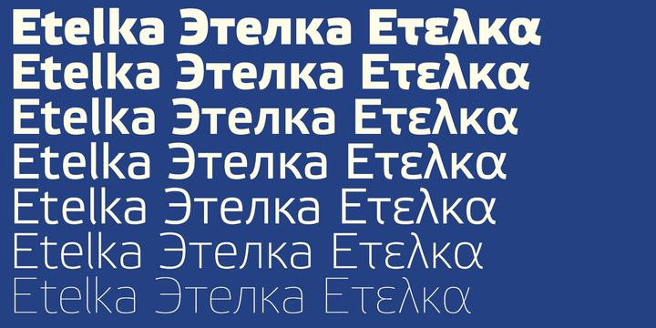 Etelka Pro Font