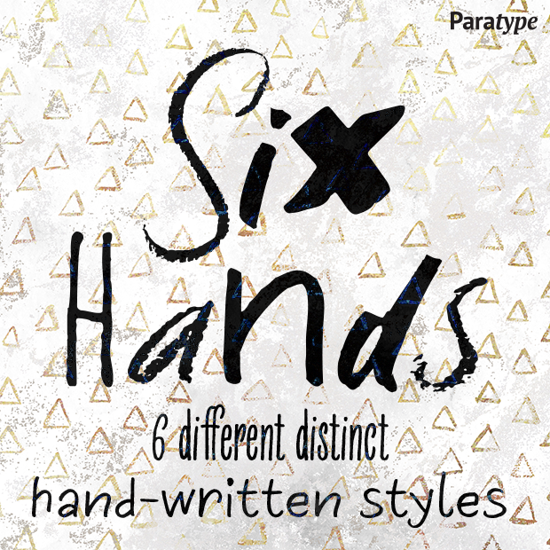 Six Hands Font