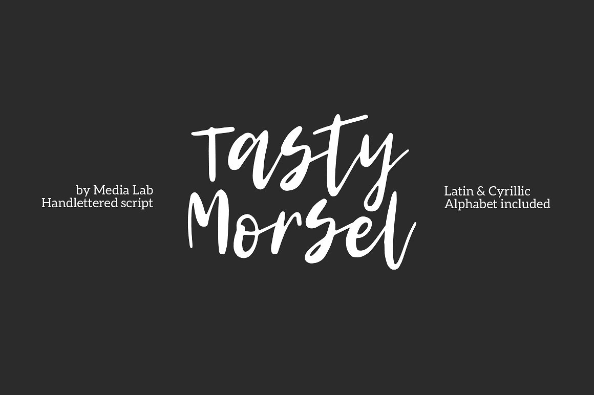 ML Tasty morsel Font