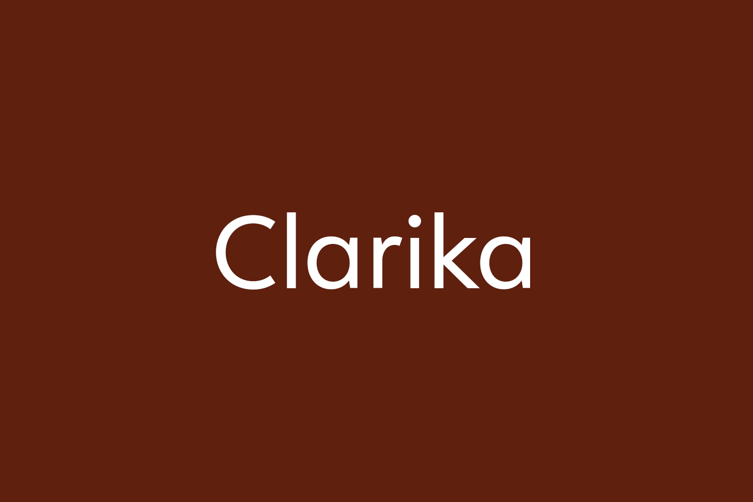 Clarika Pro Font