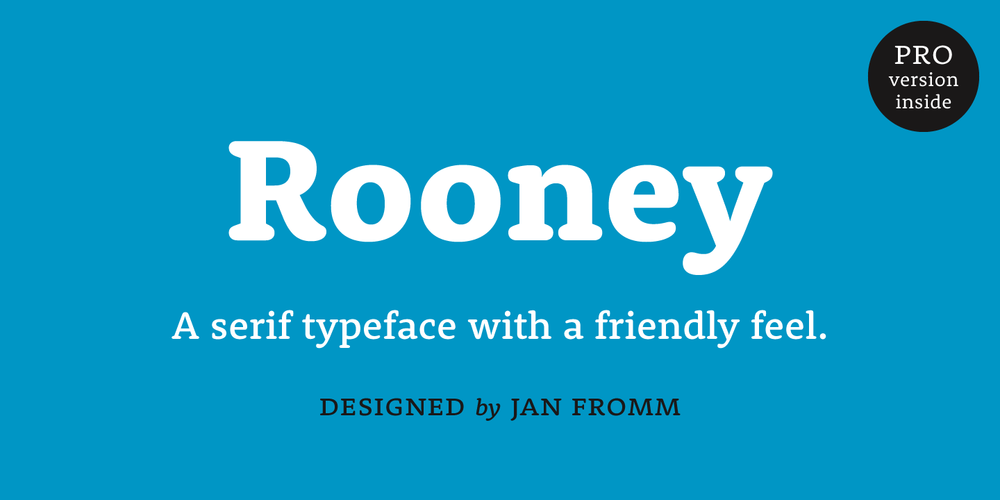 Rooney Pro Font