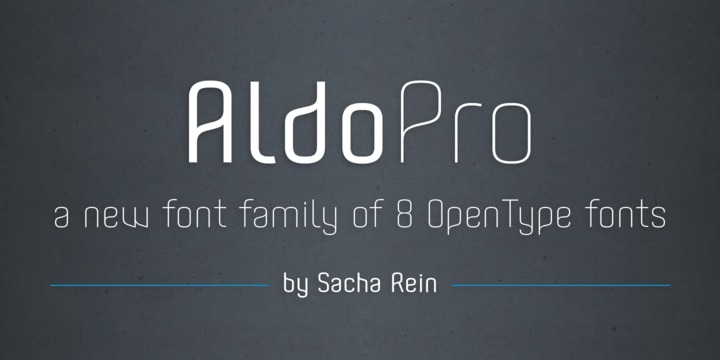 Aldo Pro Font