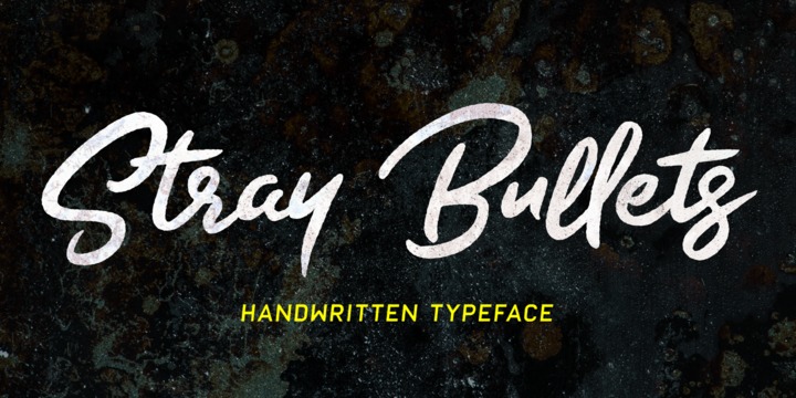 Stray Bullets Font