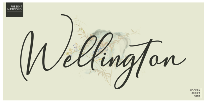 Wellington Font