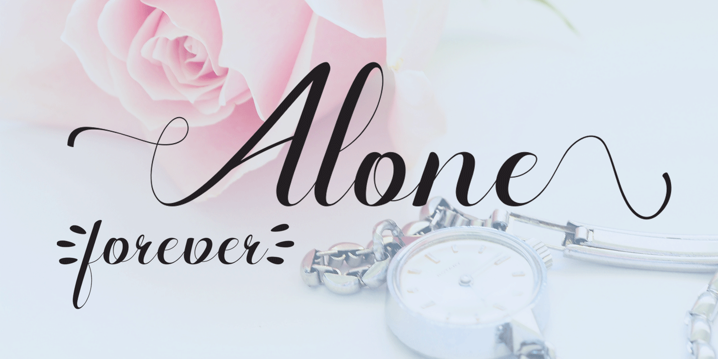 Alone Forever Font