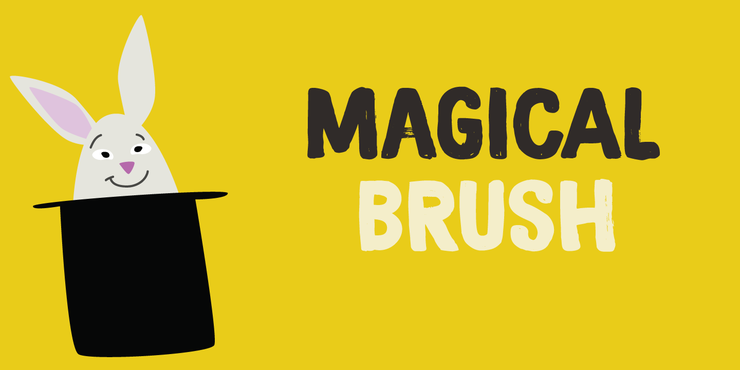 Magical Brush Font