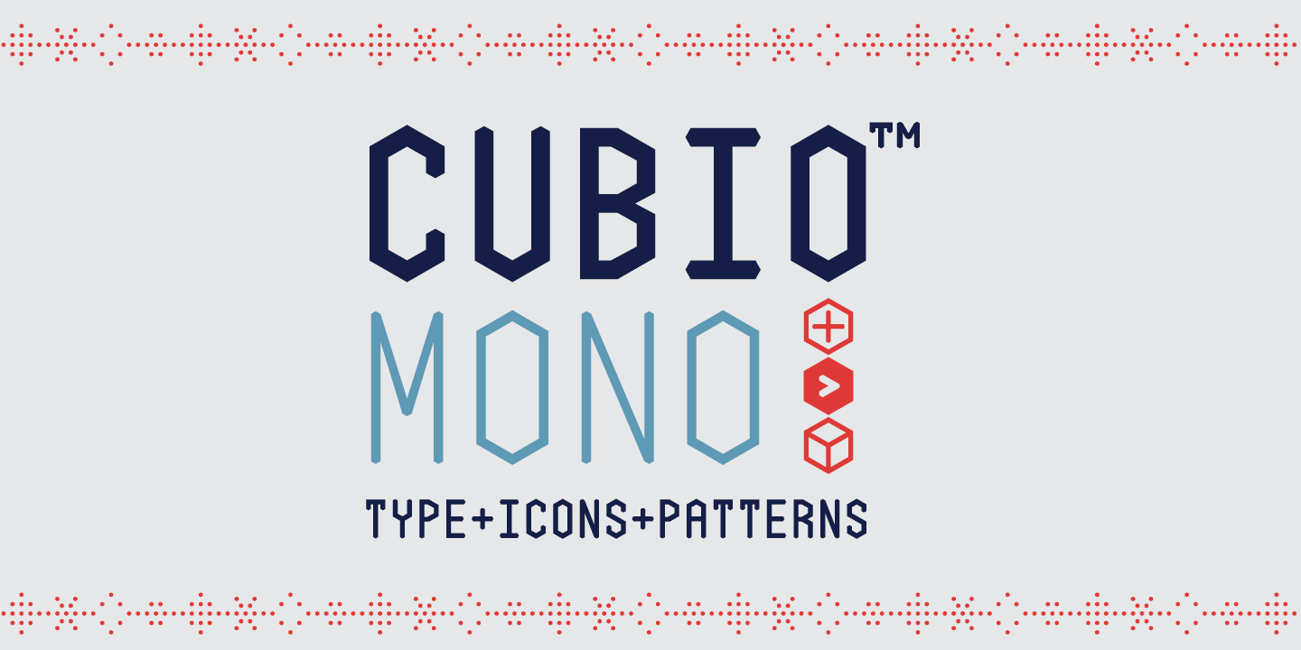 Cubio Mono Font