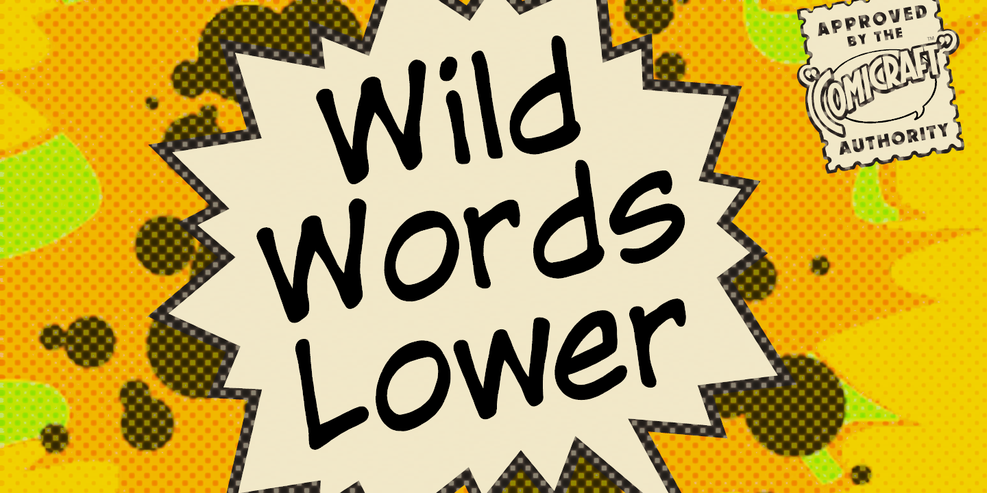 WildWords Lower Font