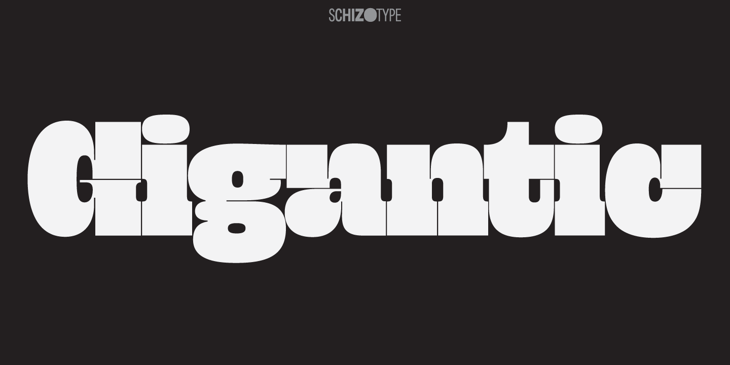Gigantic Font
