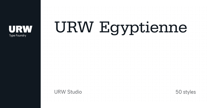 Egyptienne URW Font