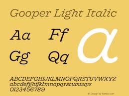 Gooper Font