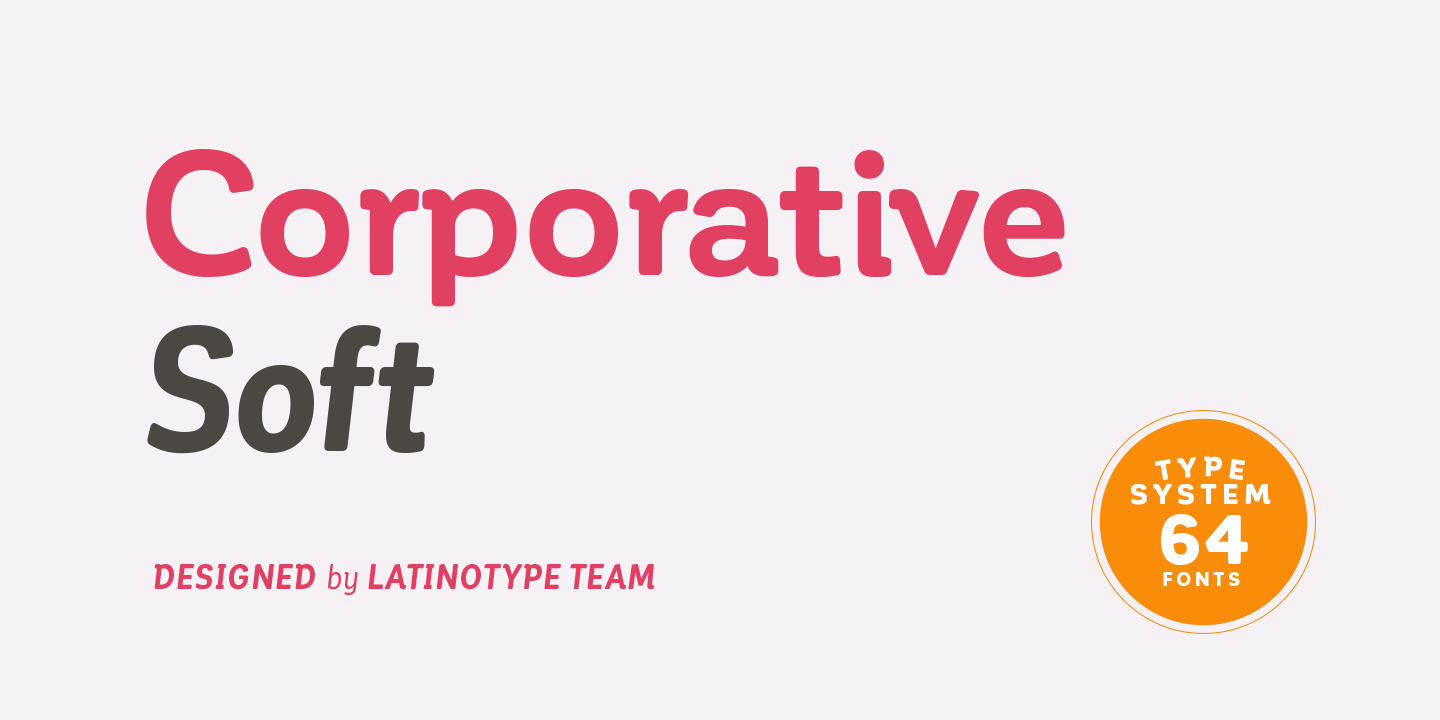 Corporative Soft Font
