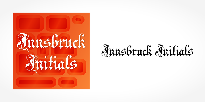 Innsbruck Initials Font