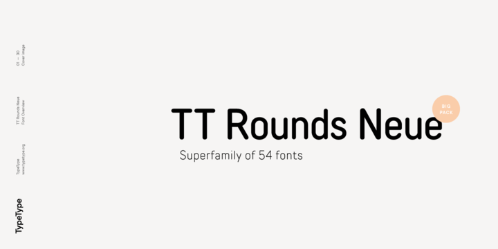 TT Rounds Neue Compressed Font