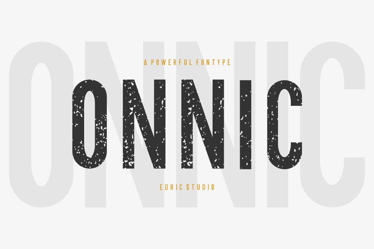 Onnic ONNIC Font