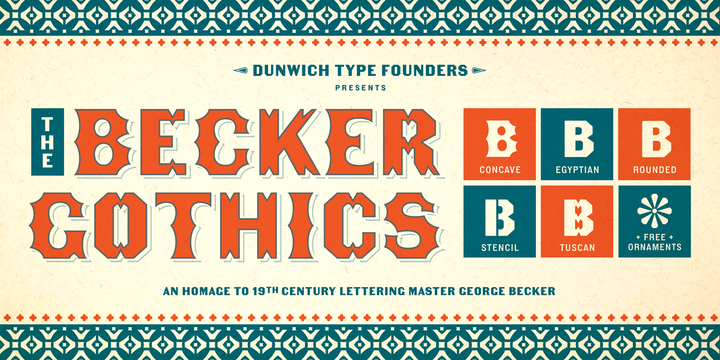 Becker Gothics Font