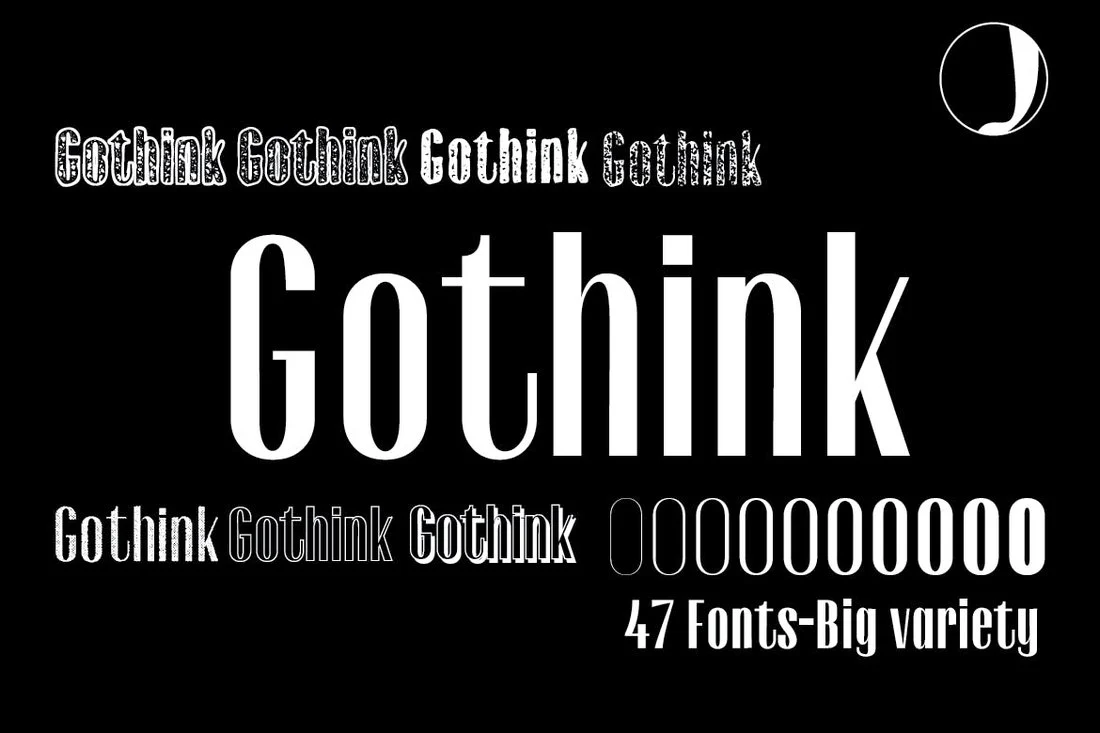 Gothink Font