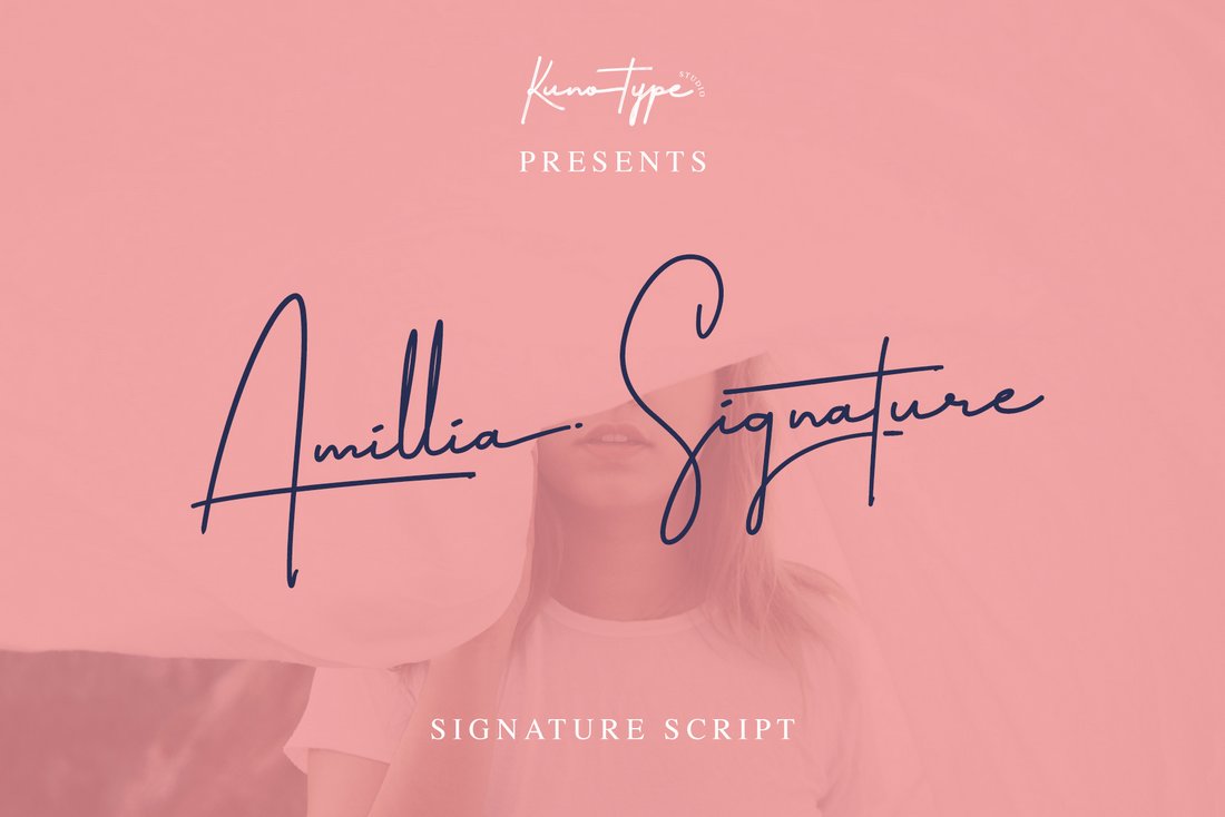 Amillia Signature Font