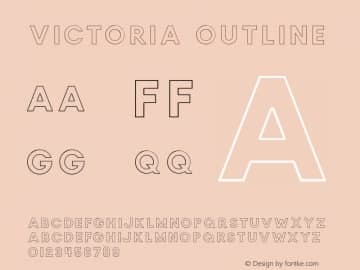 VICTORIA Font