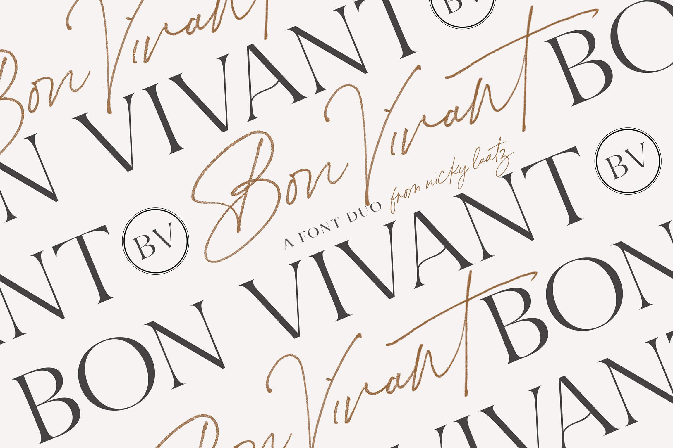 Bon Vivant Family Font